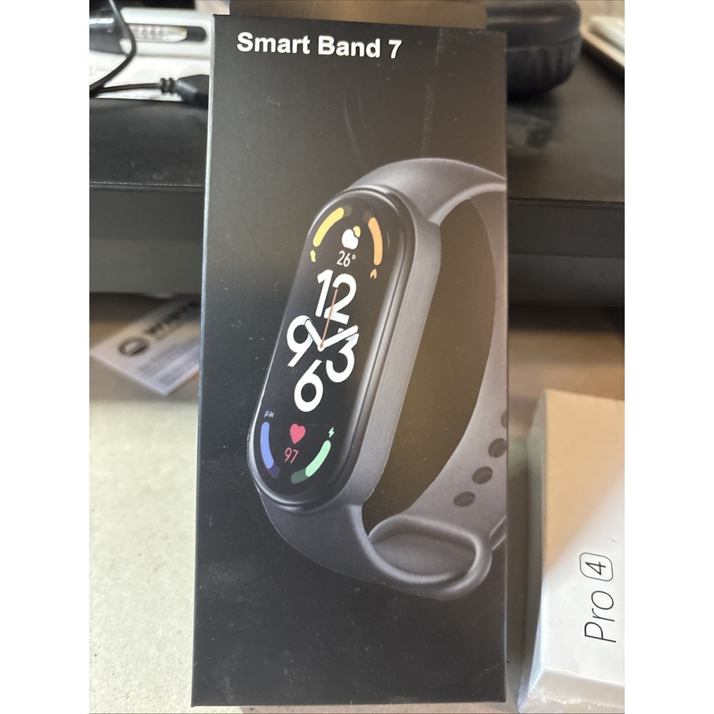 Unbranded Smart Band 7 Fitness Tracker Unisex OS Black New Health Monitor IP67